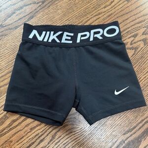 Youth small Nike pro shorts